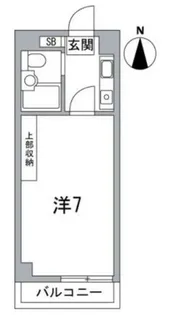 クレシェンド鷺宮【2階】の間取り