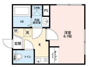 BIBLIO SUGAMO【1階】の間取り