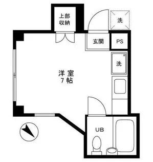 メゾンミズカワ【1階】の間取り