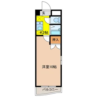 岐阜県羽島市舟橋町本町5【マンション】の間取り