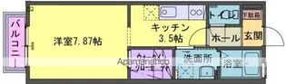 フォント・デ・ネージュ【2階】の間取り