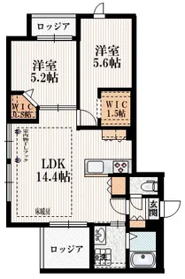 Ruhe【2階】の間取り