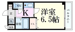 プレサンス京都二条城前【5階】の間取り