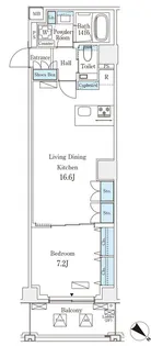 東京都港区南青山4【マンション】の間取り