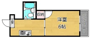 グリーンパレス楠葉【4階】の間取り