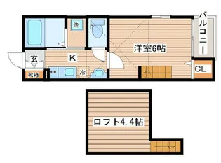 lieto長町南II【2階】の間取り