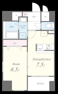 東京都文京区関口1【マンション】の間取り