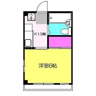 1Kの間取り画像