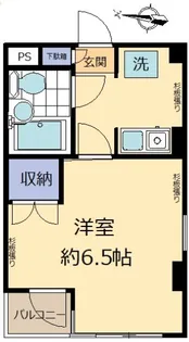 メゾンマルタ氷川台【1階】の間取り