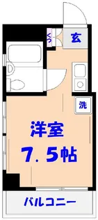 パレスフィールド南八幡【4階】の間取り