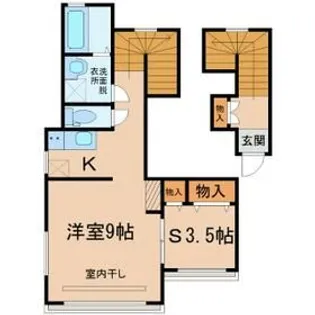 メゾン東光【2階】の間取り