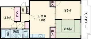 SACRA VIA(サクラヴィア)【3階】の間取り