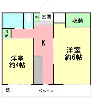 彦田ビル【2階】の間取り