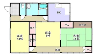 群馬県高崎市倉賀野町【一戸建】の間取り