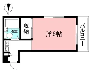ジュネパレス淵野辺【1階】の間取り