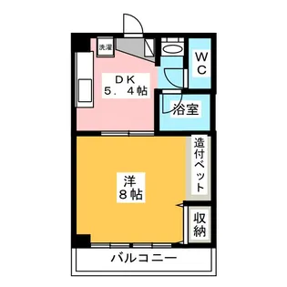 コーポ・ユトリロ【1階】の間取り