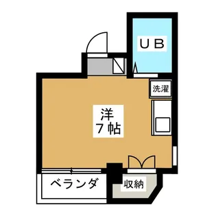 東京都中野区中央4【マンション】の間取り