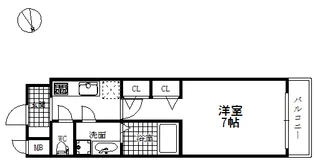 スプランディッド神戸北野【5階】の間取り