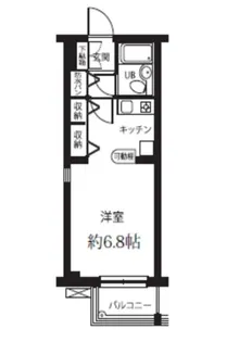 赤坂第一ハイツ【1階】の間取り