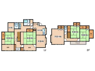 東京都町田市金森5【一戸建】の間取り