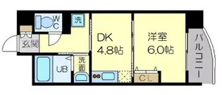 グレースTM【4階】の間取り