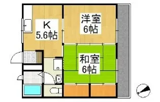 エフシリーズ天城【1階】の間取り