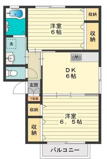 サンレイクビアンカA【2階】の間取り