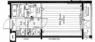 東京都中野区東中野1【マンション】の間取り