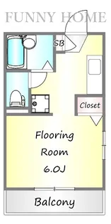 東京都目黒区東山3【マンション】の間取り