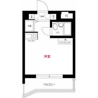ミリオンコート池上【2階】の間取り