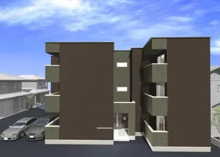 岡山県岡山市北区広瀬町【アパート】の外観