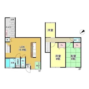 東京都台東区小島2【一戸建】の間取り