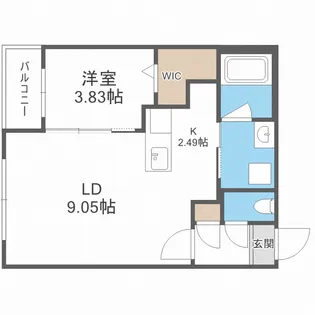 ARISTO北7条【3階】の間取り