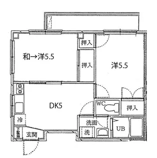 Eight Building II【2階】の間取り