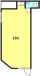 第一中鉄ビル【1階】の間取り