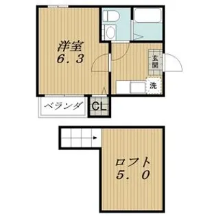 マーベラス本陣【1階】の間取り