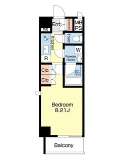 La Vert上木崎【3階】の間取り