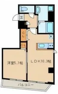 CercaEstacion【5階】の間取り