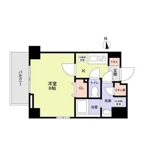 ルーセントK台東【5階】の間取り