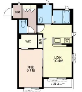 メゾン・ド・ファミーユ【2階】の間取り