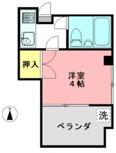 仙台屋ビル【3階】の間取り