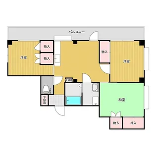 HSレジデンス【2階】の間取り