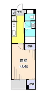 Aifort.所沢I ( アイフォート所沢I)【5階】の間取り