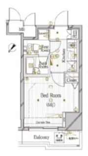 ル・リオン池袋コンフォート【2階】の間取り