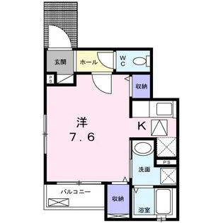 サティ宝町【1階】の間取り
