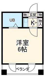 第3メゾン吾妻【5階】の間取り