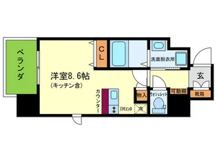 ONLYONE川西小花【5階】の間取り