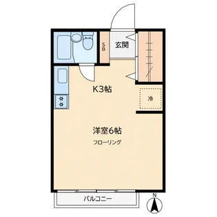 緑荘【2階】の間取り