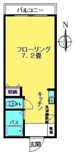 アーバンシティ光洋【2階】の間取り