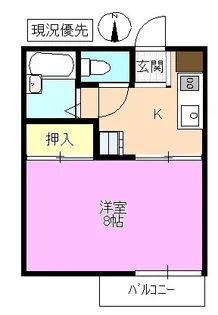 ラプラス西和田【1階】の間取り